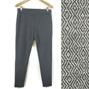 Ann Taylor women's gray pull on Skinny Leg dress pants size small